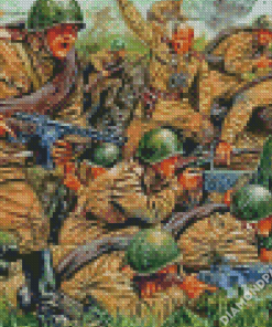 Soviet Infantry Diamond Paintings