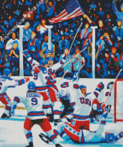 The Miracle On Ice Diamond Paintings