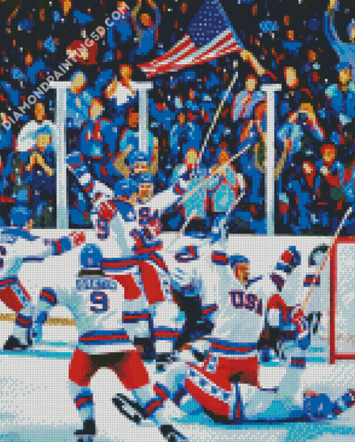 The Miracle On Ice Diamond Paintings