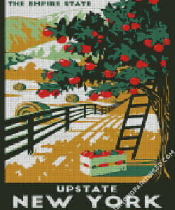 Upstate New York Poster Diamond Paintings