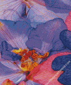 Abstract Flowers Diamond Paintings