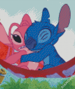 Angel And Stitch Diamond Paintings