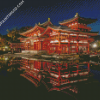 Byodo Temple Reflection Diamond Paintings