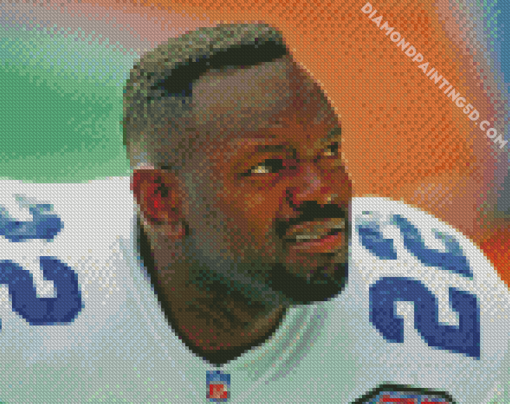 Emmitt Smith Footballer Diamond Paintings