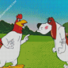 Leghorn Foghorn And Dog Diamond Paintings