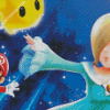 Mario Galaxy Rosalina Diamond Paintings