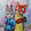 Nick Wilde Judy Hopps Diamond Paintings