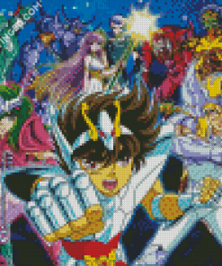 Saint Seiya Manga Anime Diamond Paintings