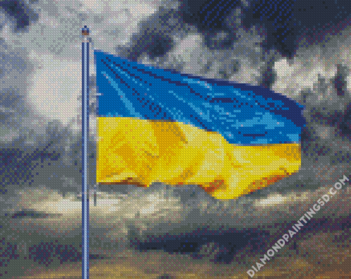 Ukraine Flag Diamond Paintings