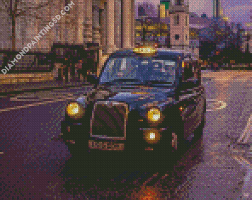 Aesthetic London Taxi Diamond Paintings