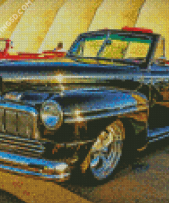 Black Old Mercury Convertible Diamond Paintings