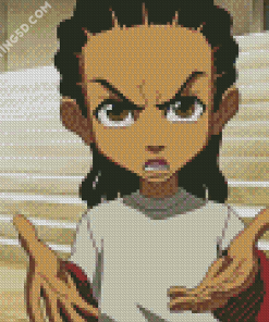 Boondocks Anime Character Diamond Paintings