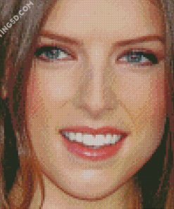 Close Up Anna Kendrick Actress Diamond Paintings