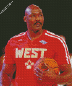 Karl Malone Basketballer Diamond Paintings