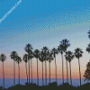 Palm Trees In California Diamond Paintings