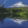 Snowy Oregon Mountains Diamond Paintings