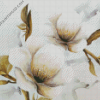 White Contemporaries Flowers Diamond Paintings