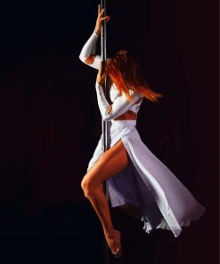 Aesthetic Pole Dancer Girl Diamond Paintings