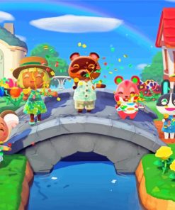 Animal Crossing Game Diamond Paintings