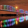 Big Four Bridge Louisiville Diamond Paintings