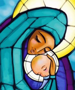 Blessed Mother Diamond Paintings