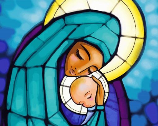 Blessed Mother Diamond Paintings