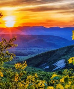 Blue Ridge Mountain Diamond Paintings