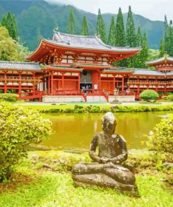 Byodo In Temple Hawaii Diamond Paintings