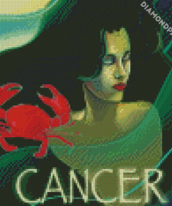 Cancer Lady Diamond Paintings