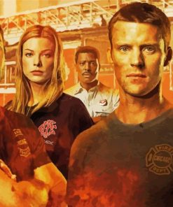 Chicago Fire Diamond Paintings