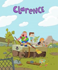 Clarence Animation Art Diamond Paintings