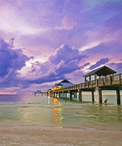 Clearwater Beach Seascape Diamond Paintings