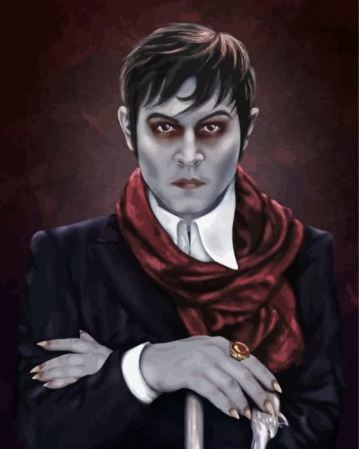 Dark Shadows Barnabas Collins Art Diamond Paintings