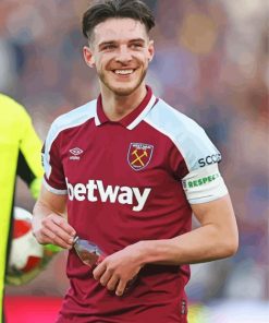 Declan Rice Player Diamond Paintings