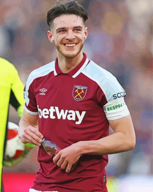 Declan Rice Player Diamond Paintings