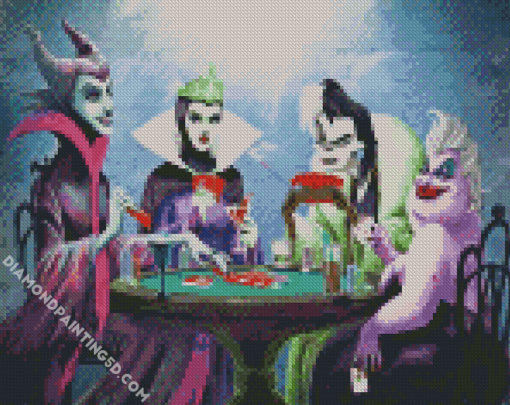 Disney Villains Diamond Paintings