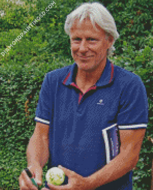 Bjorn Borg Player Diamond Paintings