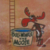 Bullwinkle J Moose Diamond Paintings