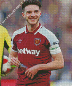 Declan Rice Player Diamond Paintings