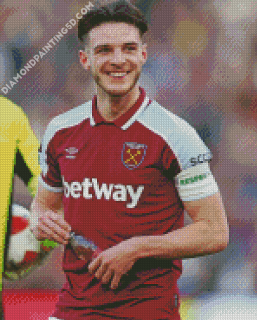 Declan Rice Player Diamond Paintings