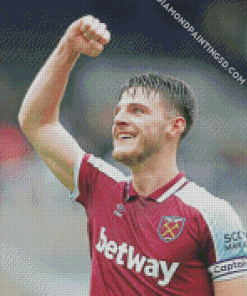 Footballer Player Declan Rice Diamond Paintings