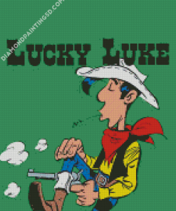 Luky Luke Character Diamond Paintings