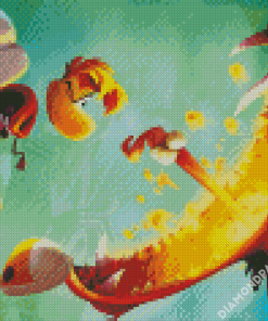 Rayman Game Serie Character Diamond Paintings