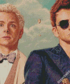 Aziraphale And Crowley Diamond Paintings