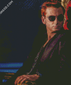 Crowley Good Omens Diamond Paintings