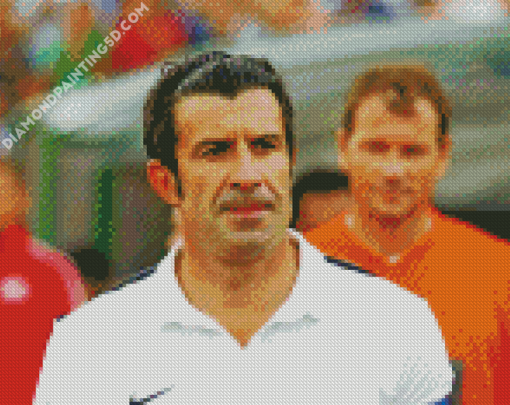 Luis Figo Player Diamond Paintings