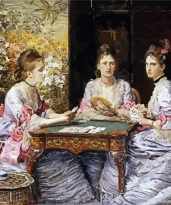 Hearts Are Trumps Everett Millais Diamond Paintings