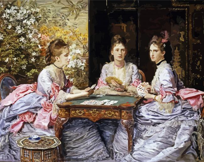 Hearts Are Trumps Everett Millais Diamond Paintings