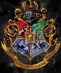 Hogwarts Crest Diamond Paintings