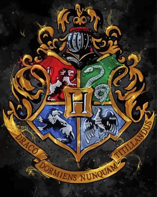 Hogwarts Crest Diamond Paintings